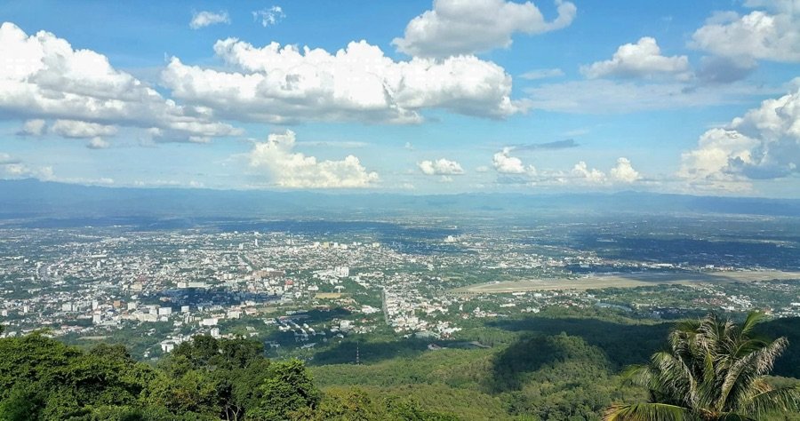 Northern Thailand viewpoint on a Chiang Mai private driver route